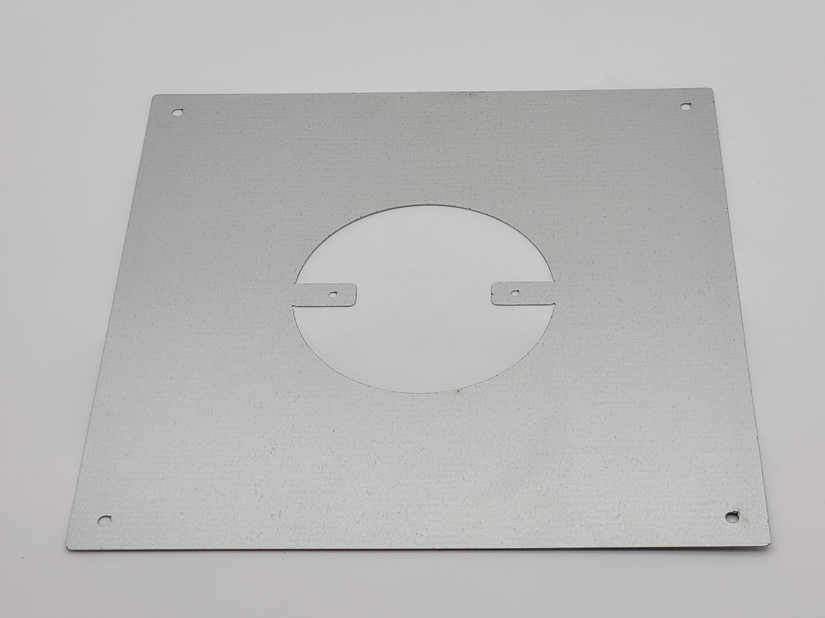 10" Sheet Metal Wall Plate