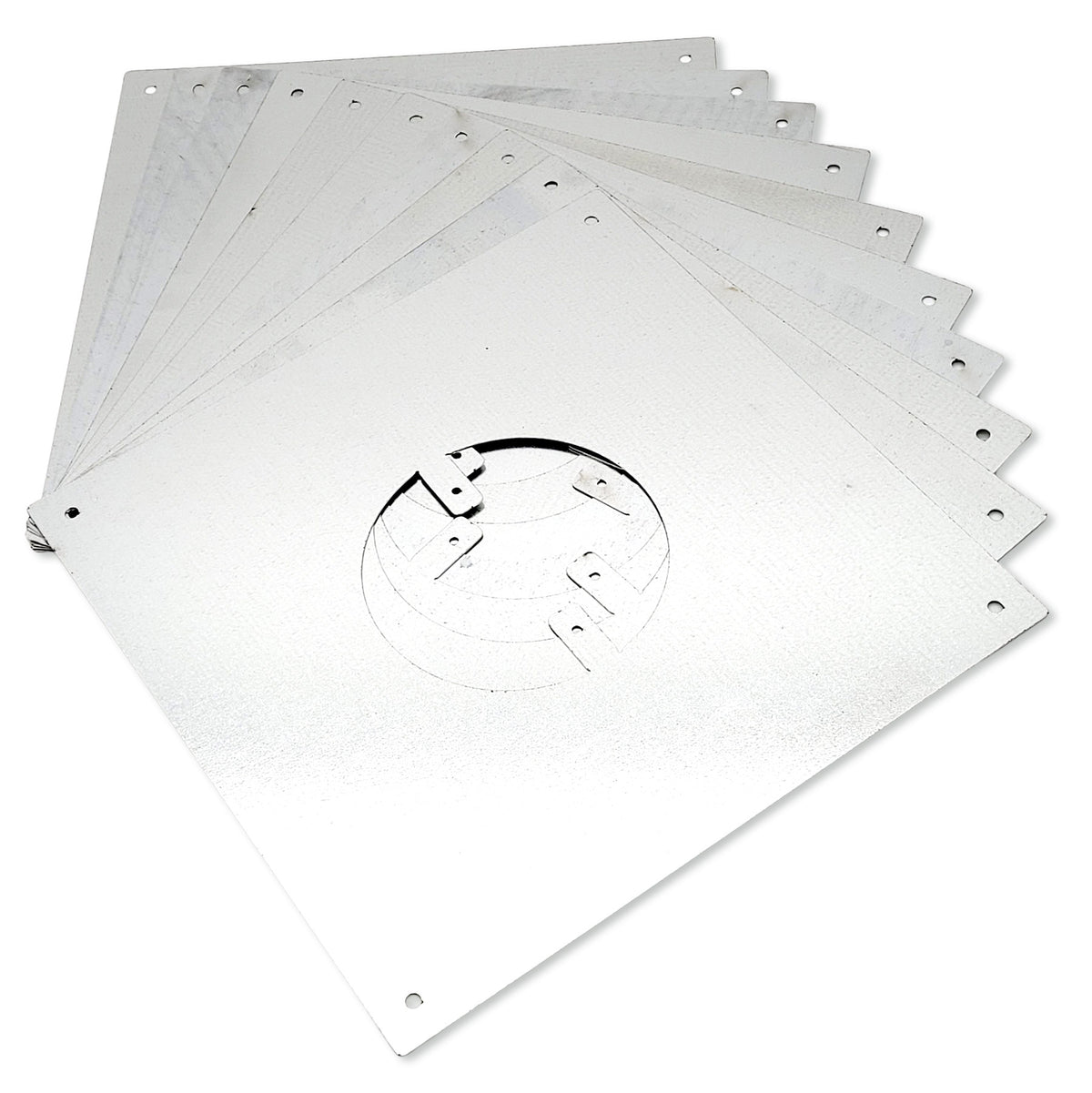 10" Sheet Metal Wall Plate