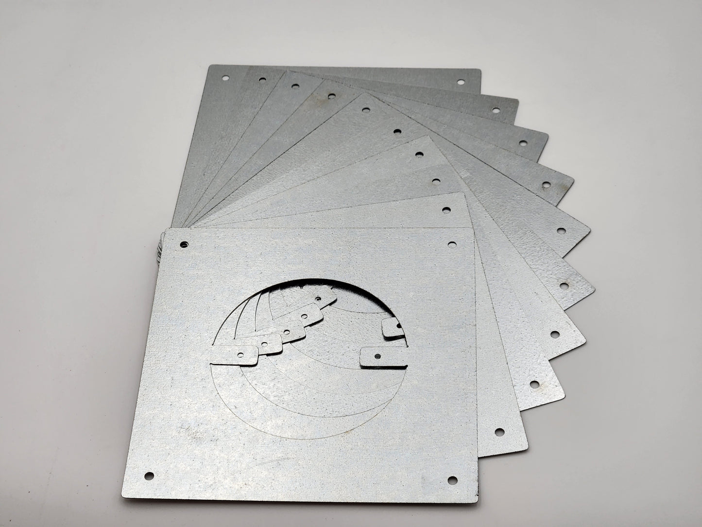 7" x 4 1/8" Sheet Metal Wall Plates